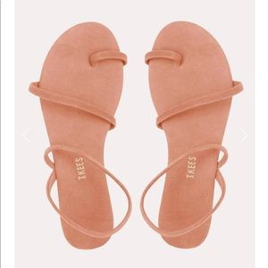 Tkees Mia sandals in Rosé
